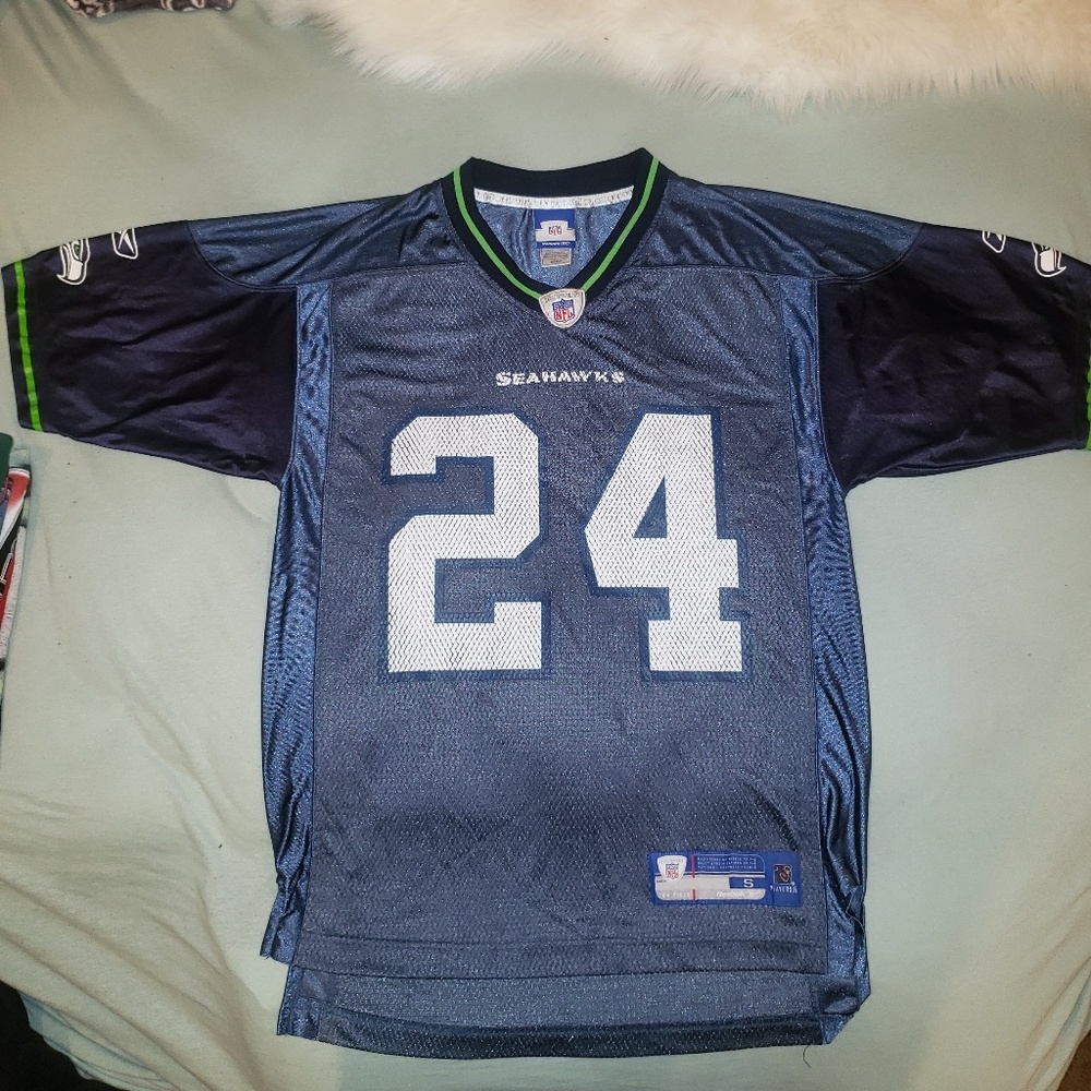 Reebok NFL Seattle Seahawks Marshawn Lynch jersey